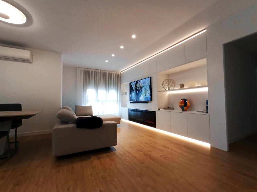 LED + domótica — Vivienda en Pozuelo